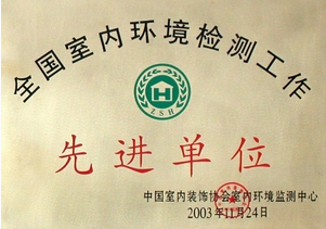 檢測(cè)先進(jìn)單位