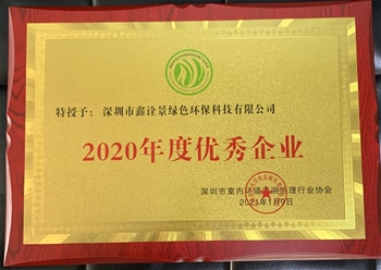 2020年度優(yōu)秀企業(yè)